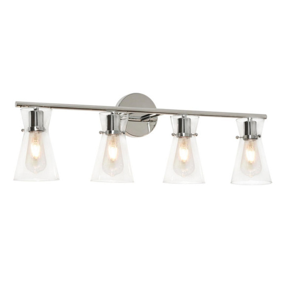 Bathroom Fixtures Four Lights by AFX Lighting ( 162 | AMDV3310MBPC Amanda ) 
