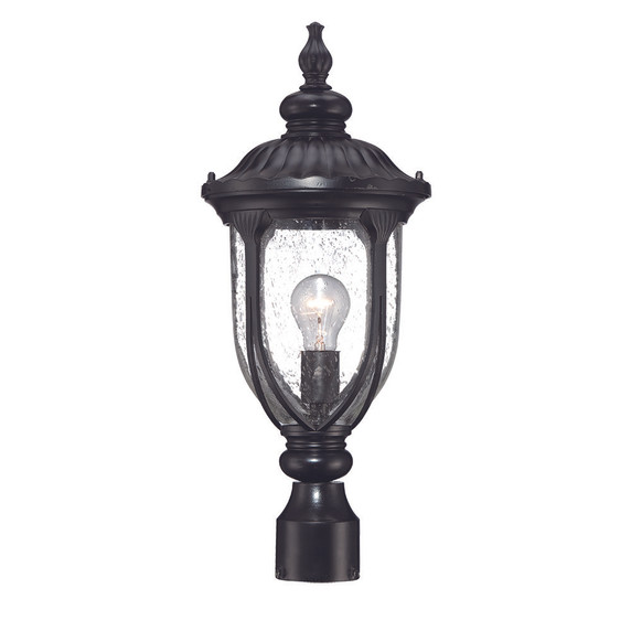 Exterior Post/Pier Head by Acclaim Lighting ( 106 | 2217BK Laurens ) 
