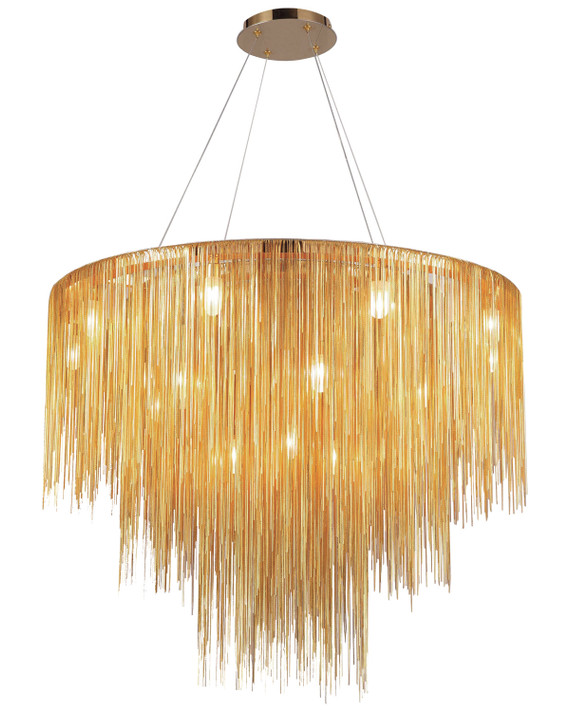Mid. Chandeliers Candle by Avenue Lighting ( 192 | HF2222-G Fountain Ave. ) 