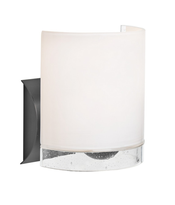 Sconces Single Glass by Besa ( 74 | 1WZ-CELTICCL-LED-BK Besa Celtic Wall Sconce ) 