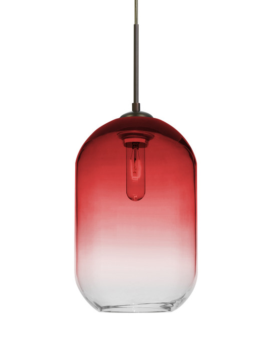 Multi-Systems Line Voltage Pendants by Besa ( 74 | 1JT-OMEGA12RD-BR Omega 12 ) 