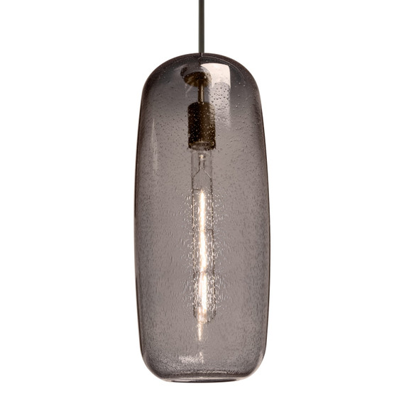 Pendants Glass Down by Besa ( 74 | 1JC-PINOT18SM-BR Besa Pinot 18 Pendant ) 