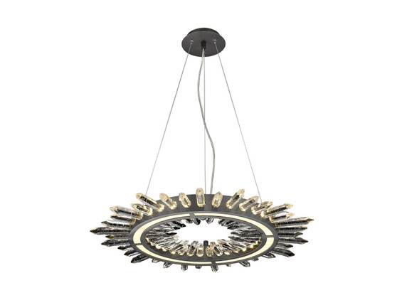 Large Chandeliers Glass Shade by Avenue Lighting ( 192 | HF3027-DBZ Aspen ) 