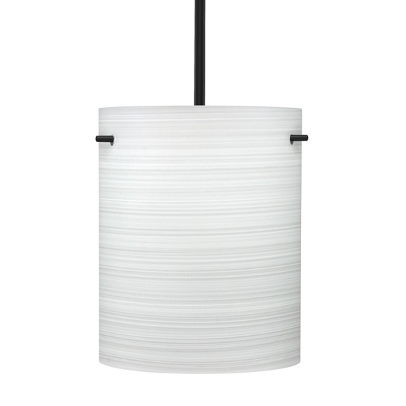 Mini Pendants Glass Down by Besa ( 74 | 1TT-4006KR-LED-BK Besa Tamburo 8 Stem Pendant ) 