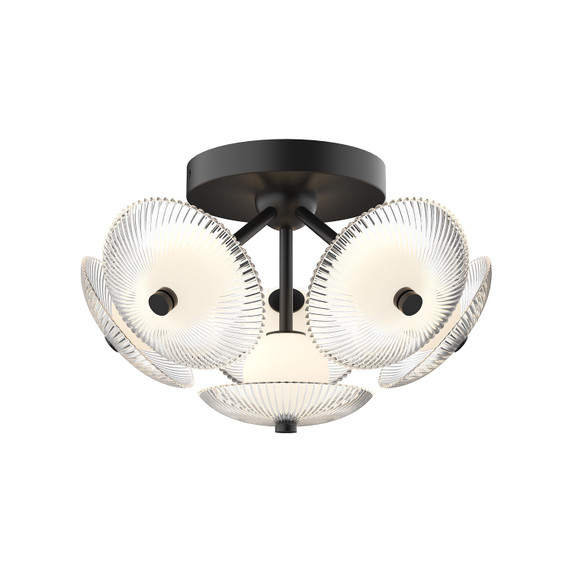 Semi-Flush Mts. Multi-port/Cluster by Alora ( 452 | FM417606MBCR Hera ) 