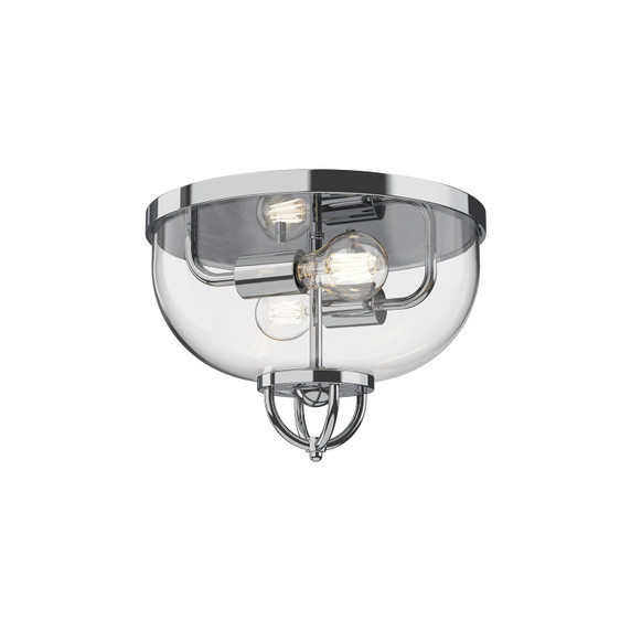 Flush Mounts Bowl Style by Alora ( 452 | FM461102CH Lancaster ) 
