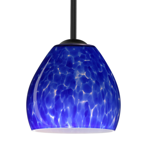 Mini Pendants Glass Down by Besa ( 74 | 1TT-412286-BK Besa Bolla Stem Pendant ) 