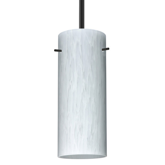 Mini Pendants Glass Down by Besa ( 74 | 1TT-412319-BK Besa Stilo 10 Stem Pendant ) 