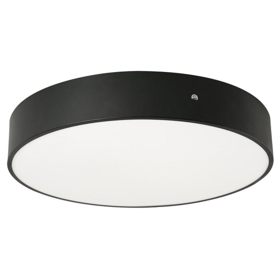 Flush Mounts Drum Shade by AFX Lighting ( 162 | BAYF24LAJUDBK-MSBB Bailey ) 