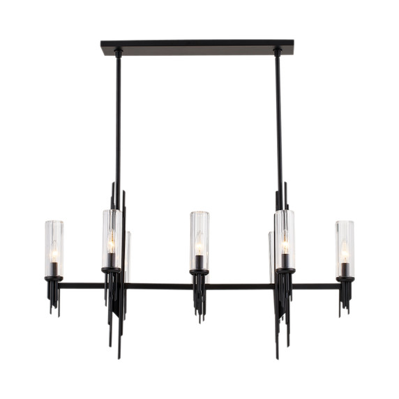 Linear/Island 4 Light + by Alora ( 452 | LP335838MBCR Torres ) 
