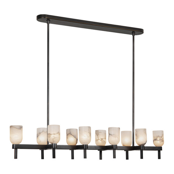 Linear/Island 4 Light + by Alora ( 452 | LP338052UBAR Lucian ) 