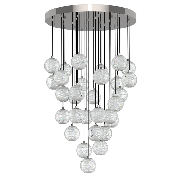 Mid. Chandeliers Multi-Port/Cascade by Alora ( 452 | MP321230PN Marni ) 
