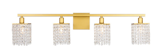 Bathroom Fixtures Four Lights by Elegant Lighting ( 173 | LD7012BR Phineas ) 