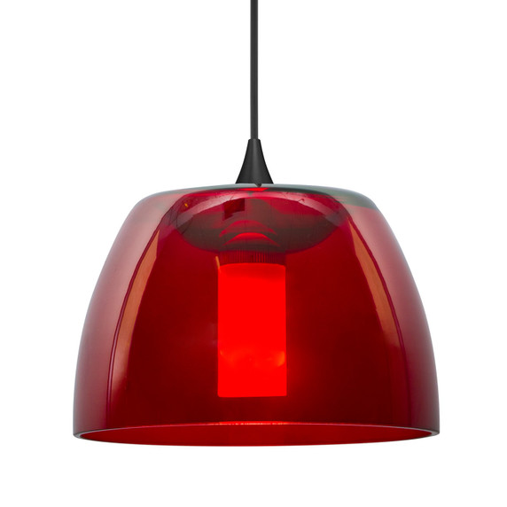 Multi-Systems Low Voltage Pendants by Besa ( 74 | XP-SPURRD-LED-BK Besa Spur Pendant ) 