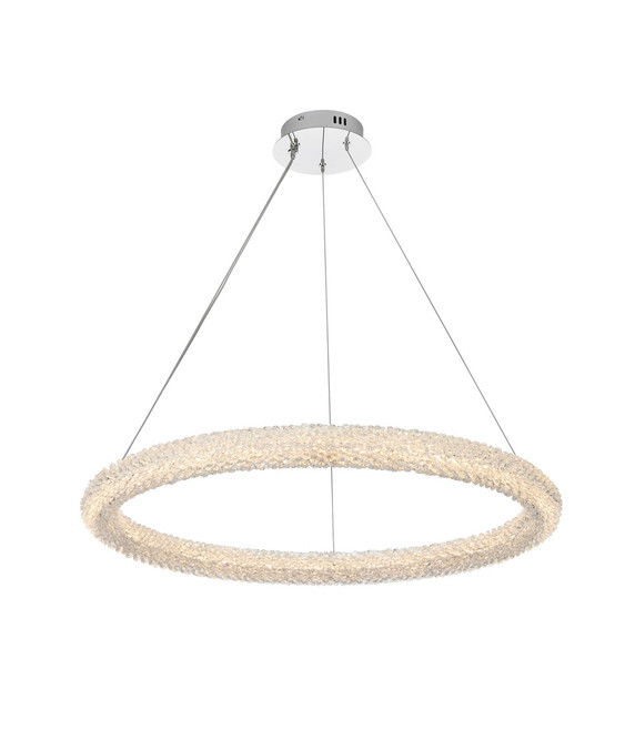 Mid. Chandeliers Ring/Halo by Elegant Lighting ( 173 | 3800D31C Bowen ) 