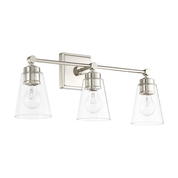 Bathroom Fixtures Three Lights by Capital Lighting ( 65 | 121831PN-432 Rory ) 