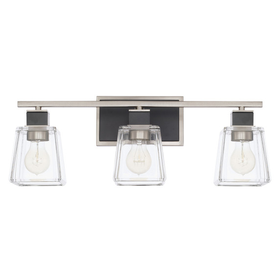 Bathroom Fixtures Three Lights by Capital Lighting ( 65 | 125231BT-445 Tux ) 
