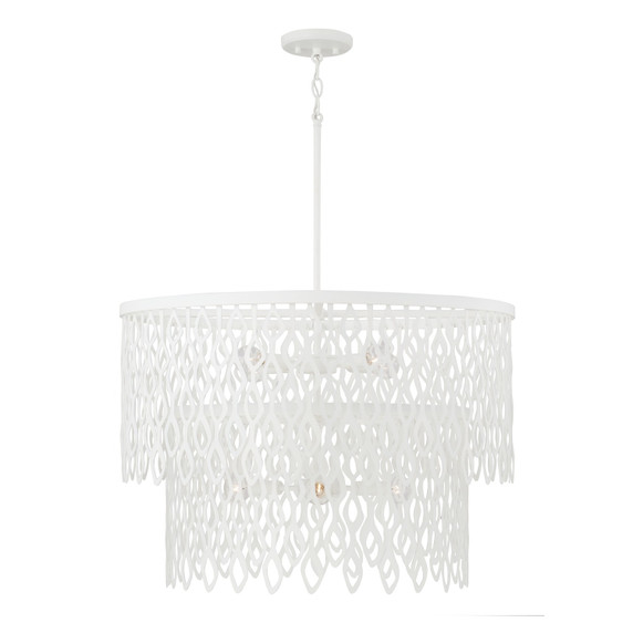 Mid. Chandeliers Metal Shade by Capital Lighting ( 65 | 352971WE Pheobe ) 
