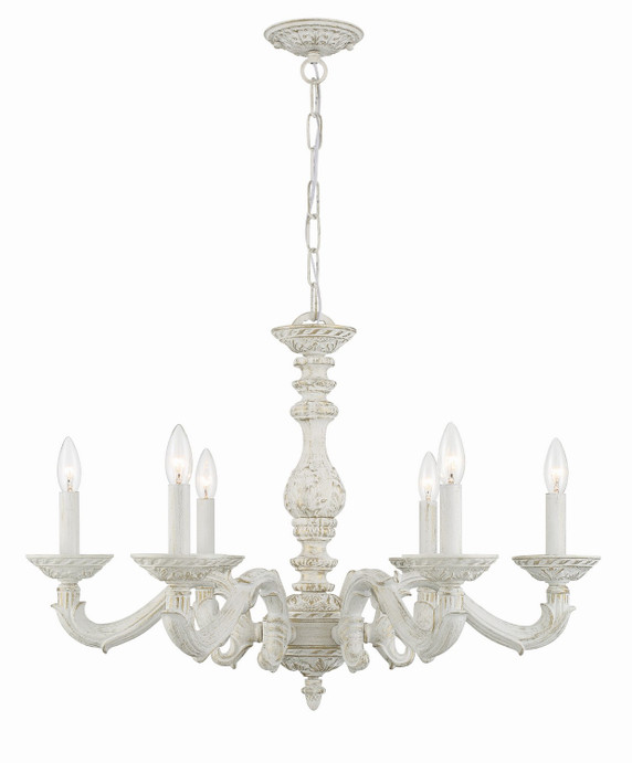 Mid. Chandeliers Candle by Crystorama ( 60 | 5126-AW Paris Market ) 