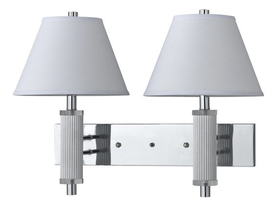 Sconces Double Candle by Cal Lighting ( 225 | LA-8003W2L-1CH Hotel ) 