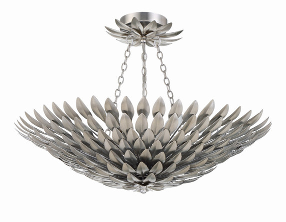 Semi-Flush Mts. Bowl Style by Crystorama ( 60 | 517-SA_CEILING Broche ) 