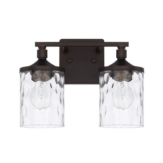 Bathroom Fixtures Two Lights by Capital Lighting ( 65 | 128821BZ-451 Colton ) 