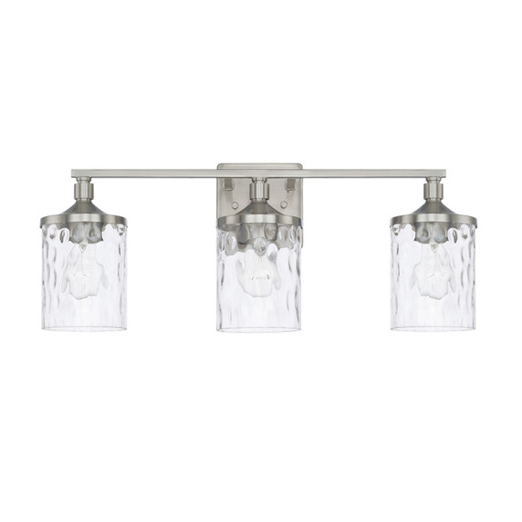 Bathroom Fixtures Three Lights by Capital Lighting ( 65 | 128831BN-451 Colton ) 