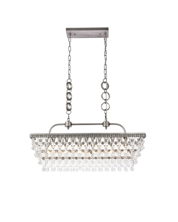Linear/Island Drum Shade by Elegant Lighting ( 173 | 1219G32AS Nordic ) 