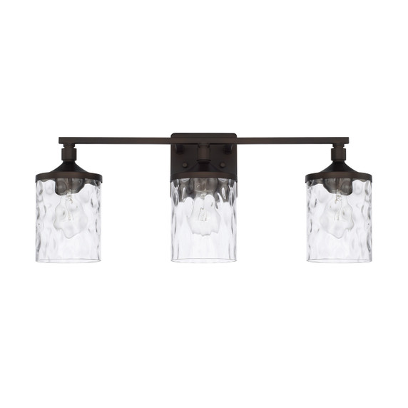 Bathroom Fixtures Three Lights by Capital Lighting ( 65 | 128831BZ-451 Colton ) 