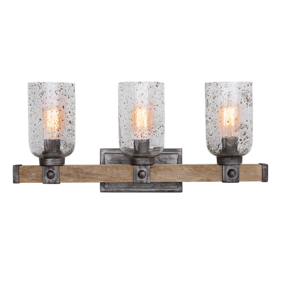 Bathroom Fixtures Three Lights by Capital Lighting ( 65 | 134931UW-482 Nolan ) 