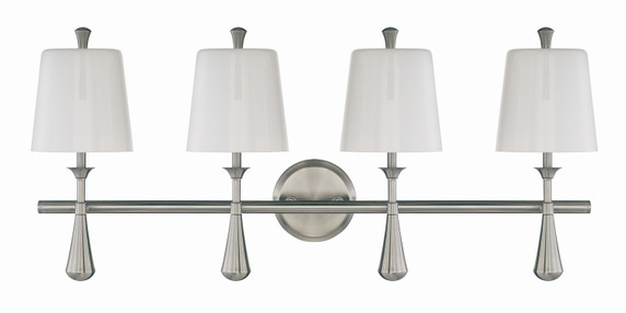 Bathroom Fixtures Four Lights by Craftmade ( 46 | 57404-BNK Palmer ) 