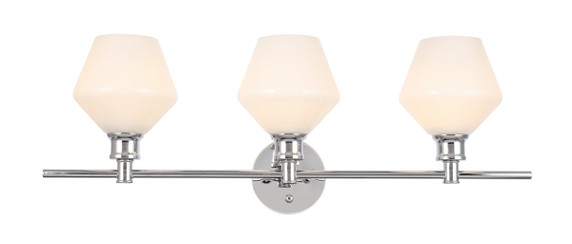 Bathroom Fixtures Three Lights by Elegant Lighting ( 173 | LD2317C Gene ) 