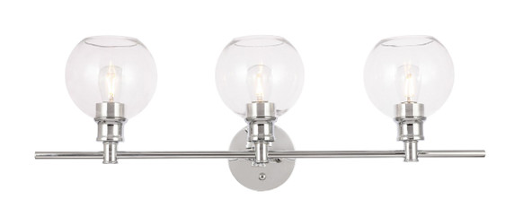 Bathroom Fixtures Three Lights by Elegant Lighting ( 173 | LD2318C Collier ) 