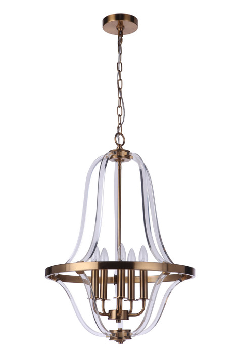 Mini Chandeliers Candle by Craftmade ( 46 | 57735-SB Graclyn ) 