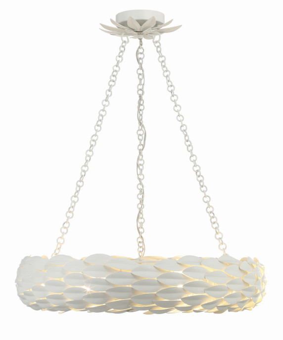 Mid. Chandeliers Metal Shade by Crystorama ( 60 | 536-MT Broche ) 