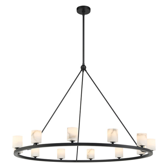 Large Chandeliers Glass Shade by Crystorama ( 60 | ARA-10266-MK-ST Aragon ) 