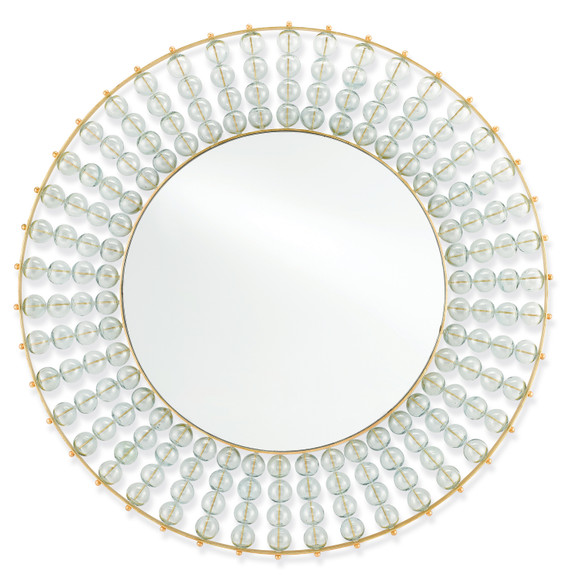 Mirrors Oval/Round by Currey and Company ( 142 | 1000-0034 Calais Round Mirror ) 