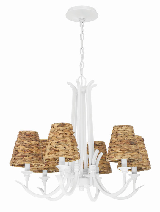 Mid. Chandeliers Candle by Craftmade ( 46 | 58326-MWW Kokomo ) 