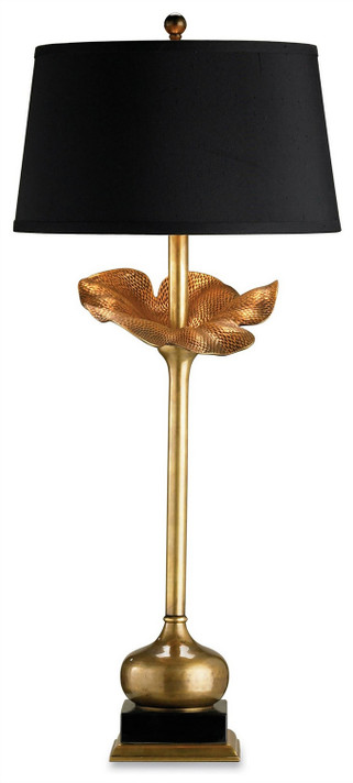 Lamps Candlestick by Currey and Company ( 142 | 6240 Metamorphosis Brass Table Lamp ) 