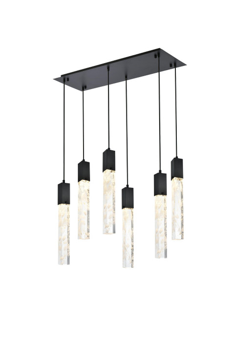 Linear/Island Multi-port/Cascade by Elegant Lighting ( 173 | 2088D32BK Aurora ) 