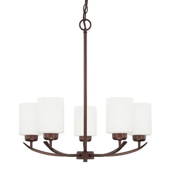 Mid. Chandeliers Glass Up by Capital Lighting ( 65 | 415251BZ-338 Dixon ) 