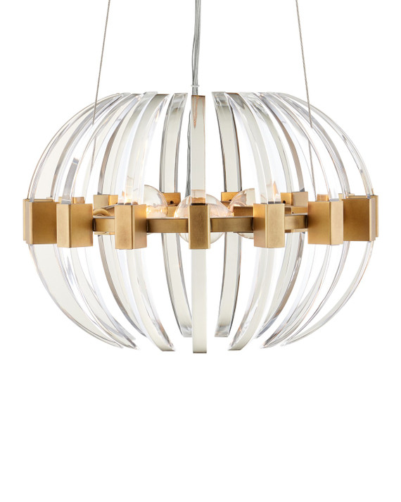 Pendants Sphere by Currey and Company ( 142 | 9000-1193 Coquette Collection ) 