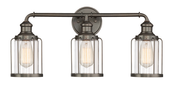 Bathroom Fixtures Three Lights by Designers Fountain ( 43 | 91303-SCB Anson ) 