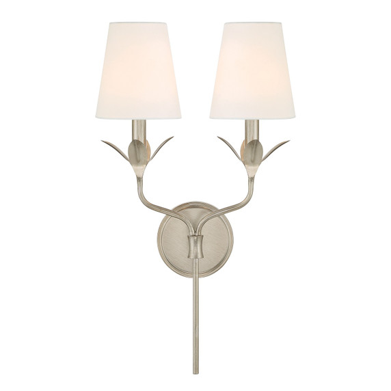 Sconces Double Candle by Crystorama ( 60 | 562-SA Broche ) 