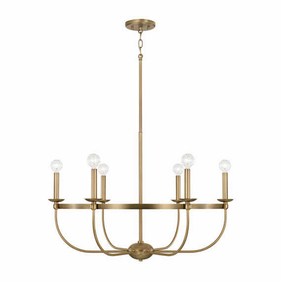 Mid. Chandeliers Candle by Capital Lighting ( 65 | 425161AD Rylann ) 