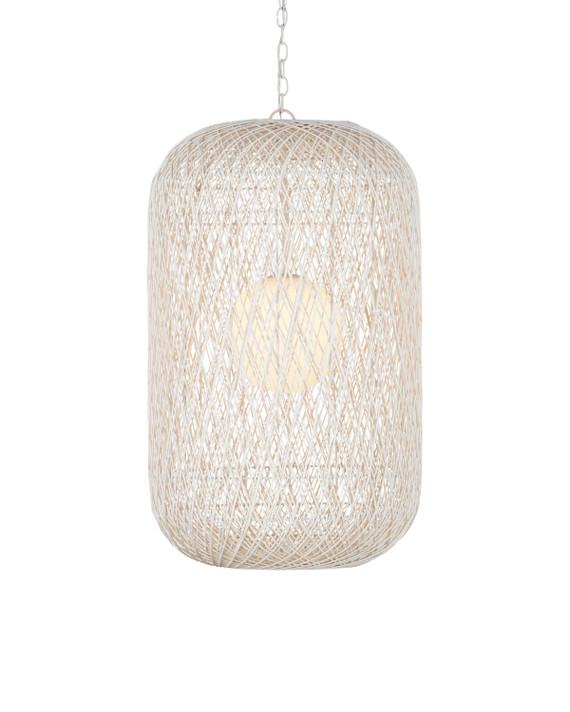 Pendants Glass Down by Currey and Company ( 142 | 9000-1210 Cocoon Large Pendant ) 