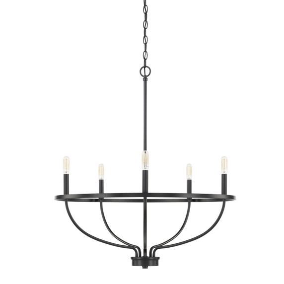 Mid. Chandeliers Candle by Capital Lighting ( 65 | 428551MB Greyson ) 