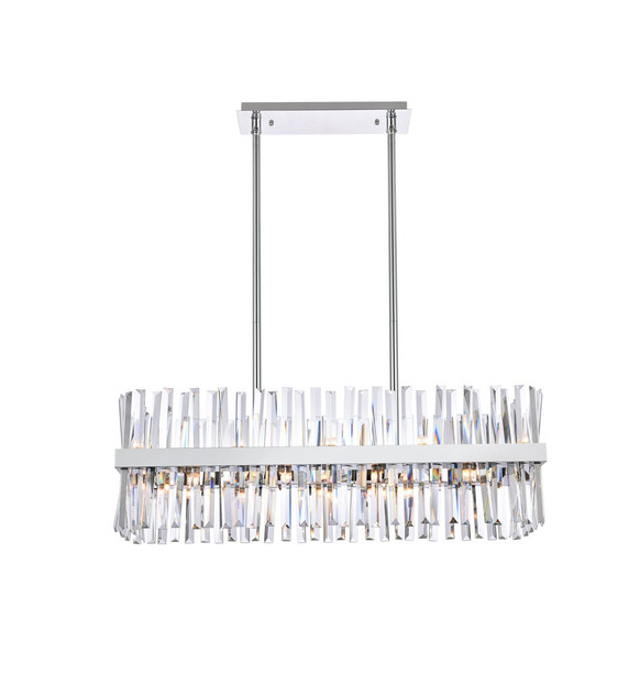 Large Chandeliers Glass Shade by Elegant Lighting ( 173 | 6200G36C Serephina ) 