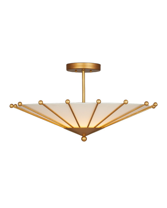 Semi-Flush Mts. Bowl Style by Currey and Company ( 142 | 9000-1225 Epoch Semi-Flush Mount ) 