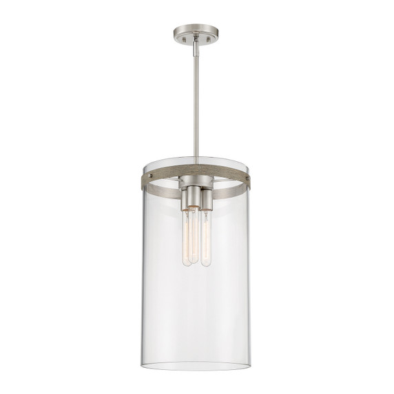 Pendants Glass Down by Designers Fountain ( 43 | D227M-11P-BN Reflecta ) 